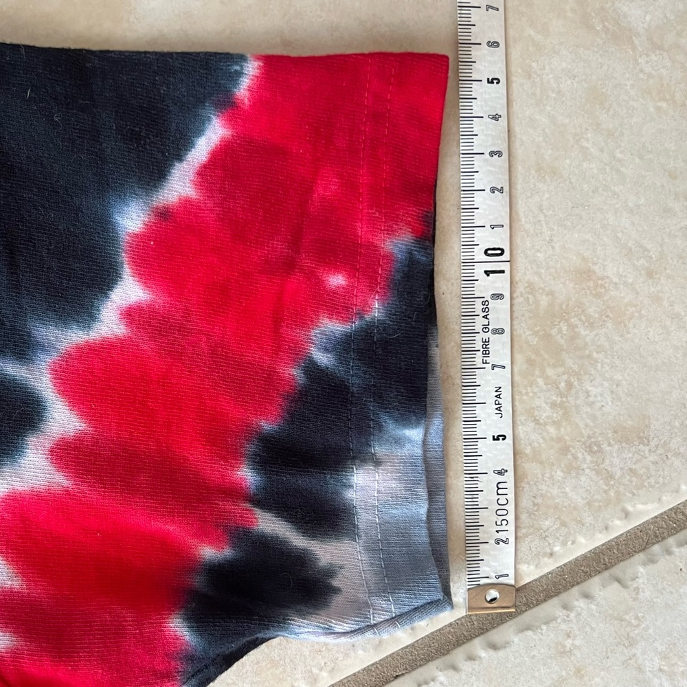 100% Cotton Liquid Blue Pink Floyd The Wall Tie Dye Men’s T-Shirt - Picture 10 of 12